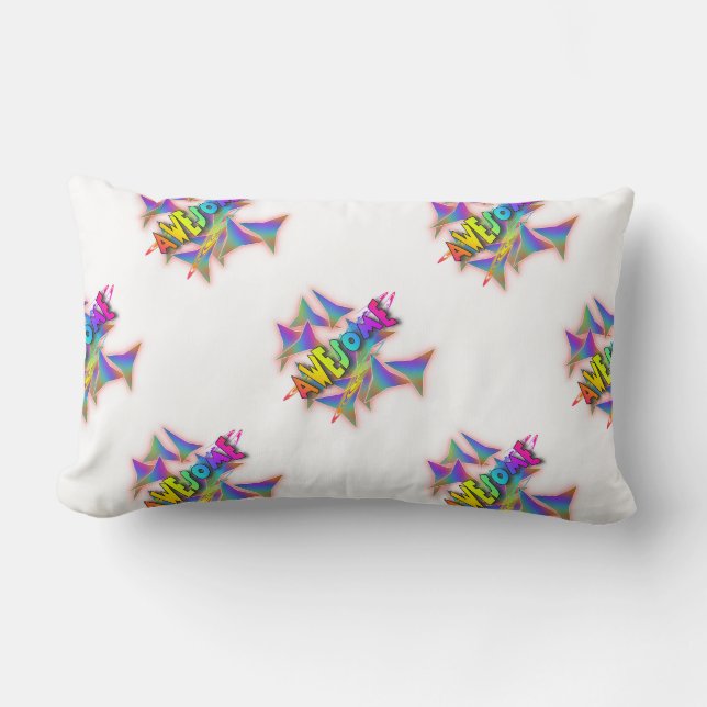 COJÍN LUMBAR LOGOTIPO GRÁFICO INCREÍBLE (Anverso)