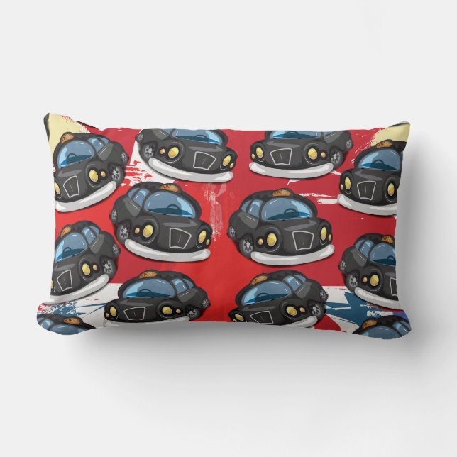 Cojín Lumbar London Black Cab (Anverso)