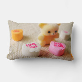 Cojín Lumbar Los amores le aman pil del tiro del rectángulo del