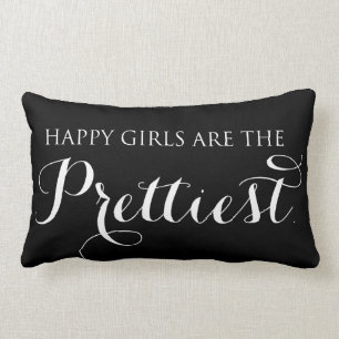 Cojín Lumbar Los Chicas Felices Son El Pillow De Cita Más Bonit