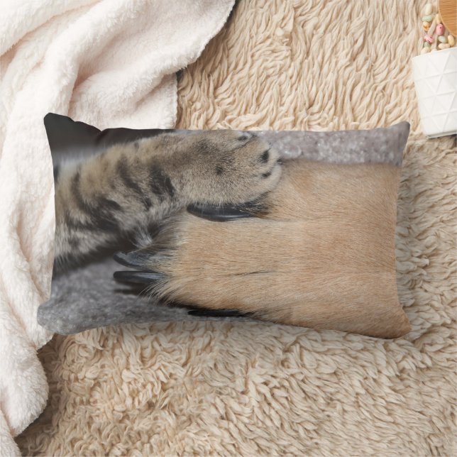 Cojín Lumbar Los mejores amigos para siempre por Shirley Taylor (Manta)