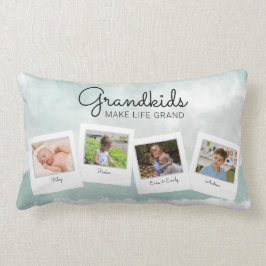 Cojín Lumbar Los nietos hacen de la vida grandes nietos foto