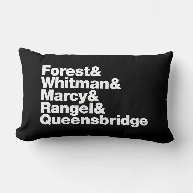 Cojín Lumbar Los proyectos (Anverso)