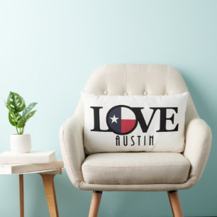 Cojín Lumbar LOVE Austin Texas