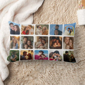 Cojín Lumbar Love & Family Personalized Pillow – Perfect Gift