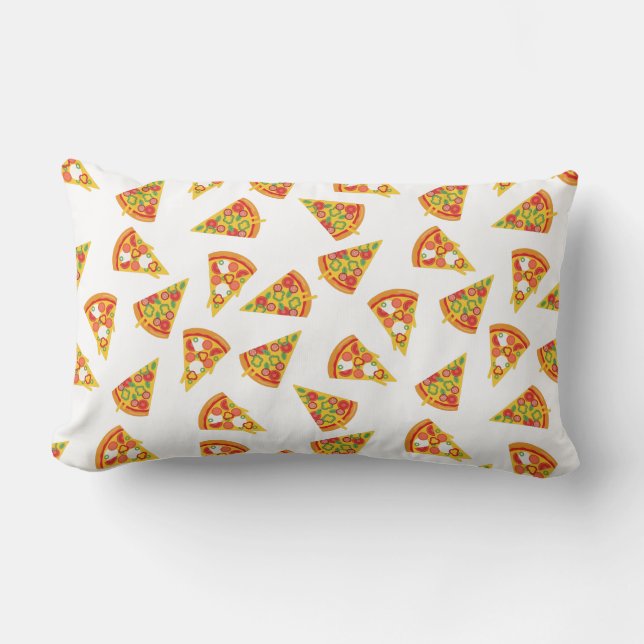 Cojín Lumbar Love Pizza (Anverso)