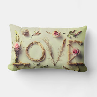 Cojín Lumbar “Love Rose”