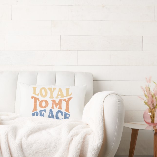 Cojín Lumbar Loyal to My Peace Pillows (Sofá)