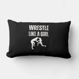 Cojín Lumbar Lucha Como Una Chica, Lucha Como Una Chica