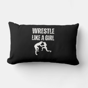 Cojín Lumbar Lucha Como Una Chica, Lucha Como Una Chica
