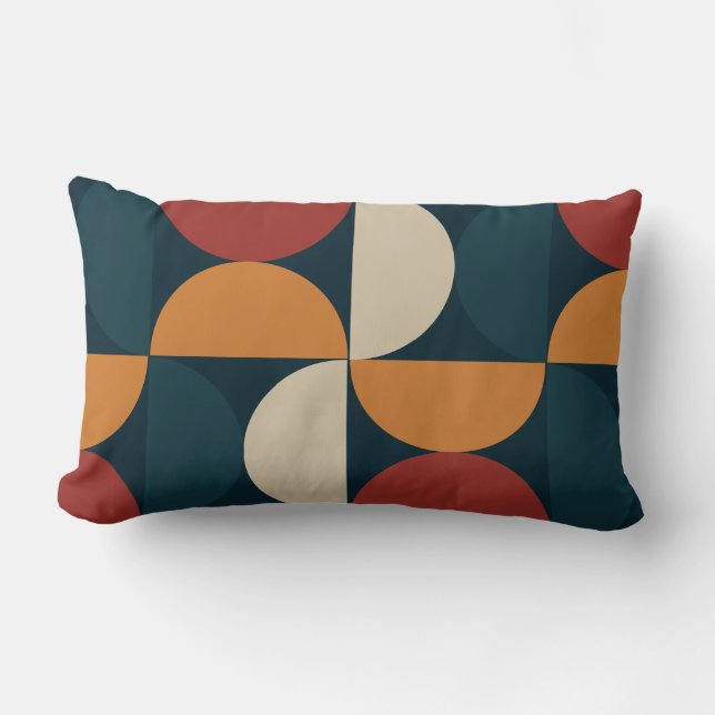 Cojín Lumbar Luciérnaga moderna de cobre de mediados de siglo (Anverso)