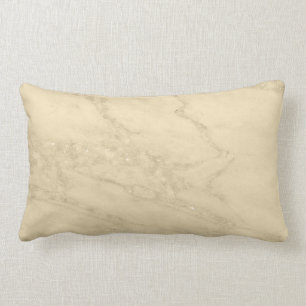 Cojín Lumbar Lujo Champagne Gold Purpurina Marble Cotton