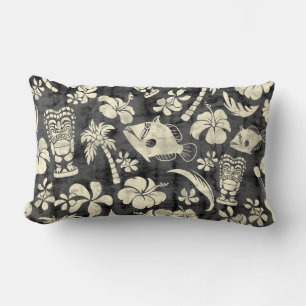 Cojín Lumbar Macapuu Beach Hawaiian Batik Lumbar Pillows