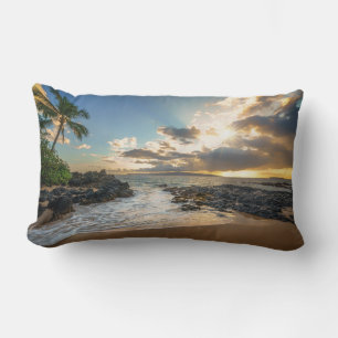 Cojín Lumbar Makena Beach Cove Sunset