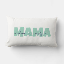 Cojín Lumbar Mama Customized children name