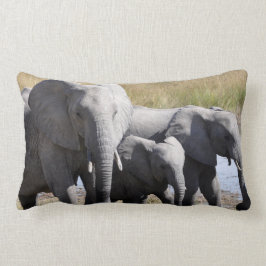 Cojín Lumbar Manadas del elefante de África