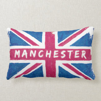 Cojín Lumbar Manchester - bandera británica de Union Jack del