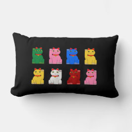 Cojín Lumbar maneki neko