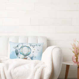 Cojín Lumbar Manténgalo Barco en el Océano Personalizable