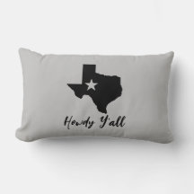 Mapa de Texas Lone Star State Howdy Y'all