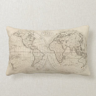 Cojín Lumbar Mapa del mundo 2
