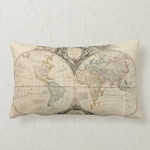 Cojín Lumbar Mapa del mundo 8