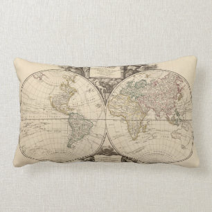Cojín Lumbar Mapa del mundo 9