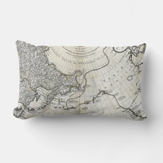 COJÍN LUMBAR MAPA: NORTH PACIFIC (Anverso)