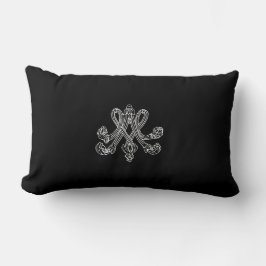 Cojín Lumbar Marie Antoinette – Monogramm – Monogram initials