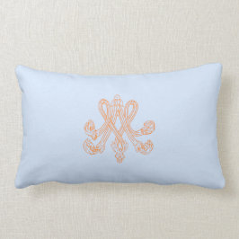 Cojín Lumbar Marie Antoinette – Monogramm – Monogram initials