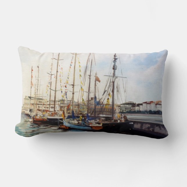 Cojín Lumbar Marina/Mariña/Marine (Anverso)