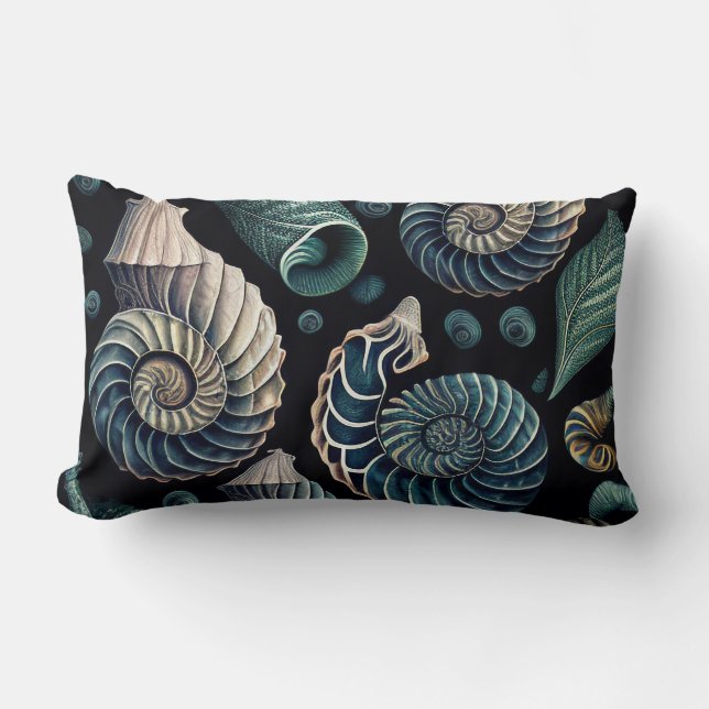 Cojín Lumbar Marine Treasures (Anverso)