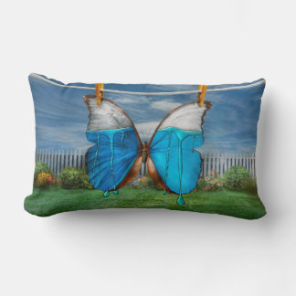 Cojín Lumbar Mariposa - Morpho - Odio cuando se corren los colo