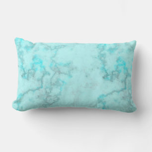 Cojín Lumbar Mármol turquesa