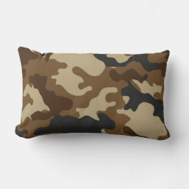 Cojín Lumbar Marrón Camo Lumbar Pillow