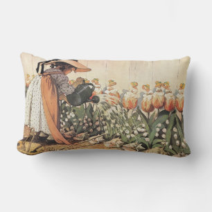 Cojín Lumbar Mary, Mary, Bastante Contraria Rhyme Pillow