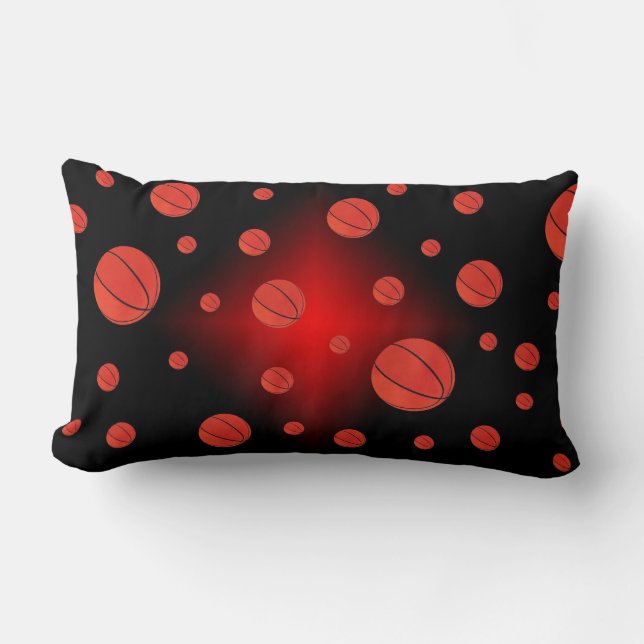 Cojín Lumbar Marzo Locura Baloncesto Lumbar Pillow (Anverso)