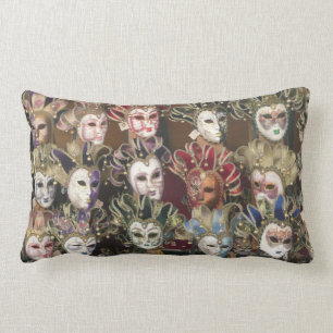 Cojín Lumbar Máscaras del carnaval, Italia, almohada, parte