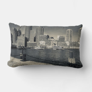 Cojín Lumbar Massachusetts, Boston, edificios de Rowe's Wharf