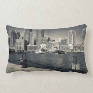 Cojín Lumbar Massachusetts, Boston, edificios de Rowe's Wharf