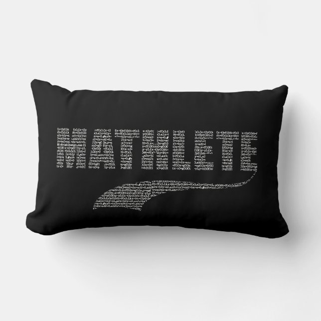 Cojín Lumbar Mathlete Lumbar Pillow (Anverso)