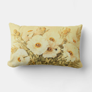 Cojín Lumbar Matilija Vintage Poppies - Pillow
