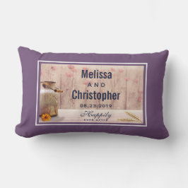 Cojín Lumbar Matrimonio rural de leche rústica