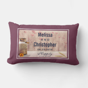 Cojín Lumbar Matrimonio rural de leche rústica