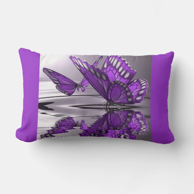 Cojín Lumbar May es Lupus Support Awareness Pillows (Anverso)