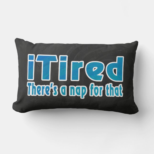 Cojín Lumbar Me cansé de que haya una siesta para eso (Anverso)