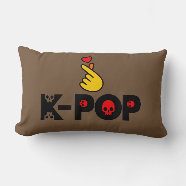Cojín Lumbar ♥ Me encanta KPop Fabulous Soft and Wrinkle free (Anverso)