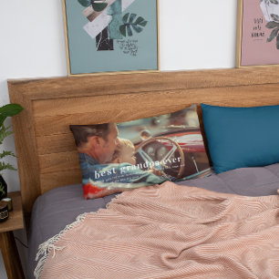 Cojín Lumbar Mejor abuelo jamás   Oferta y regalo fotográfico