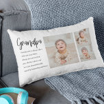 Cojín Lumbar Mejor regalo de belleza para el mejor abuelo de la<br><div class="desc">Un moderno regalo de collage "Mejor Abuelo de siempre" es una manera creativa y personalizada de mostrar tu aprecio y amor por tu abuelo. Este tipo de regalo normalmente implica usar tecnología digital para compilar una colección de fotos e imágenes que muestran momentos especiales y recuerdos que has compartido con...</div>