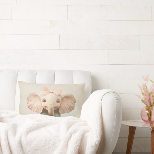 Cojín Lumbar Melancholy Elephant - L’Éléphant Mélancolique (Sofá)